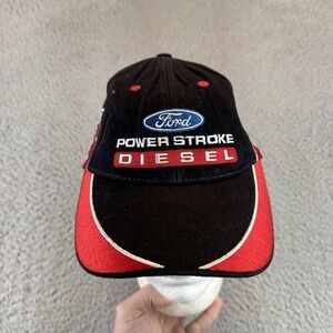 Ford Power Stroke Diesel Baseball Style Hat Cap Great Adjustable Back Flames